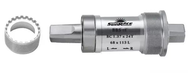 BUTUC PEDLAIER SUNRACE BBS18 ALLOY 68/103MM Livrare expres