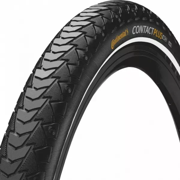 ANVELOPA CONTINENTAL CONTACT PLUS 37-622 (28 X 1 3/8 X 1 5/8) NEGRU REFLEX Cumpără acum