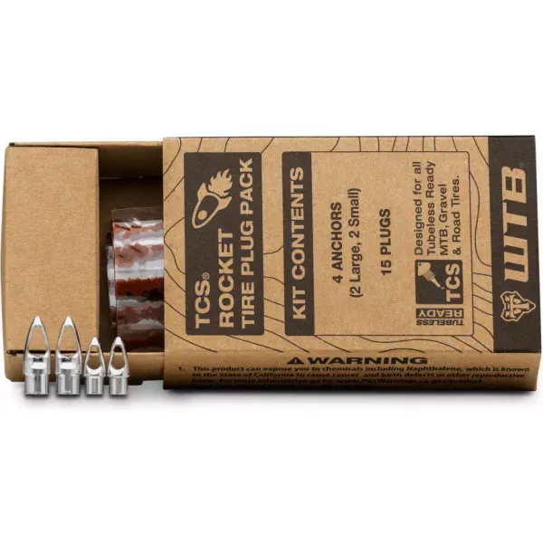 CAPETE DE REZERVA KIT DE REPARATIE TUBELESS WTB ROCKET TIRE PLUG REFILL SET Preț promoțional