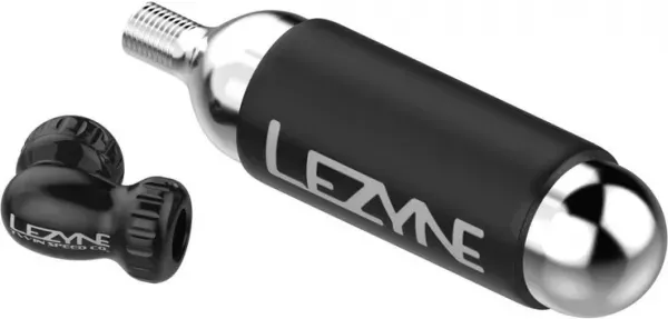 CAP POMPA LEZYNE CO2 TWIN SPEED DRIVE Negru lucios Promoție