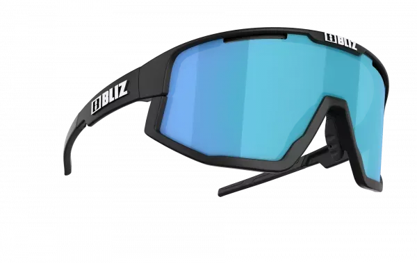 OCHELARI BLIZ FUSION MATT BLACK SMOKE W BLUE MULTI Disponibil imediat