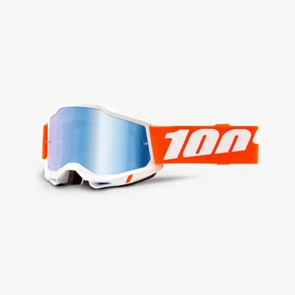 OCHELARI 100% ACCURI 2 GOGGLE SEVASTOPOL MIRROR BLUE LENS Ofertă