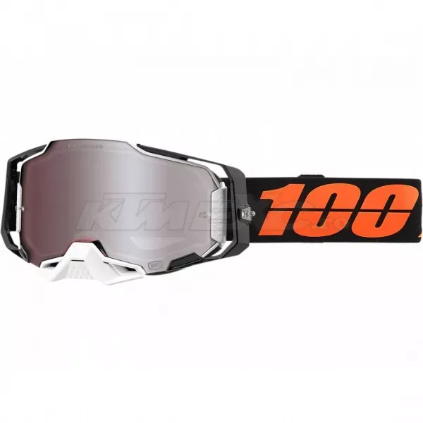 Cumpără online OCHELARI 100% ARMEGA HIPER GOGGLE BLACKTAIL MIRROR SILVER LENS