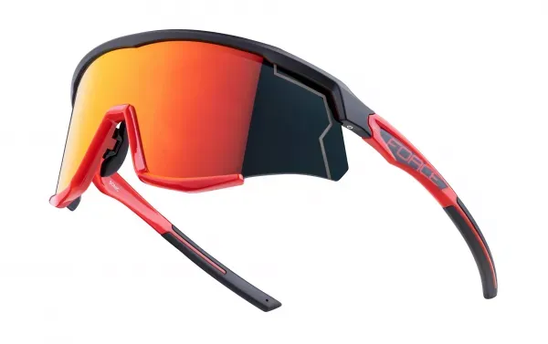 OCHELARI FORCE SONIC NEGRU/ROSU LENTILA ROSIE OGLINDA Lichidare de stoc