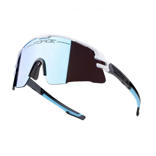 OCHELARI FORCE AMBIENT ALB GRI NEGRU LENTILA ALBASTRA ONE SIZE Noutate