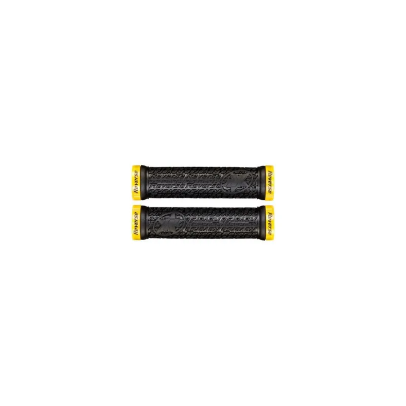 Ieftin Mansoane Reverse Stamp Lock-On 135/30mm Negru/Galben