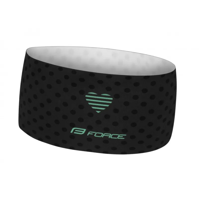 Bandana Force Points negru/turcoaz UNI Lichidare de stoc