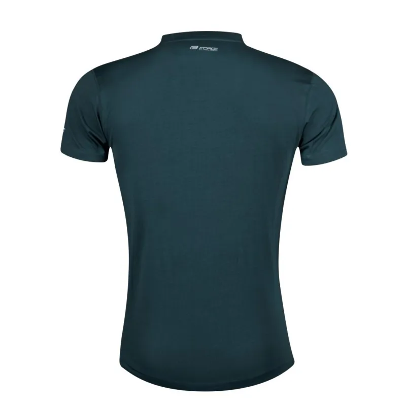 Cel mai bun preț Tricou ciclism Force Bike albastru 3XL