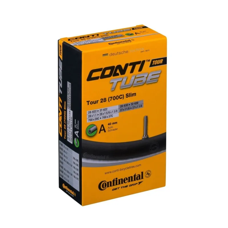 Camera Continental Tour 28 Slim 28/37-622/630 28×1.1-1 5/8×1 3/8 A40 Comandă acum