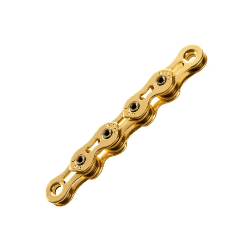 Retur ușor Lant KMC K1SL Narrow Ti-N Single-Speed Gold 100 Zale
