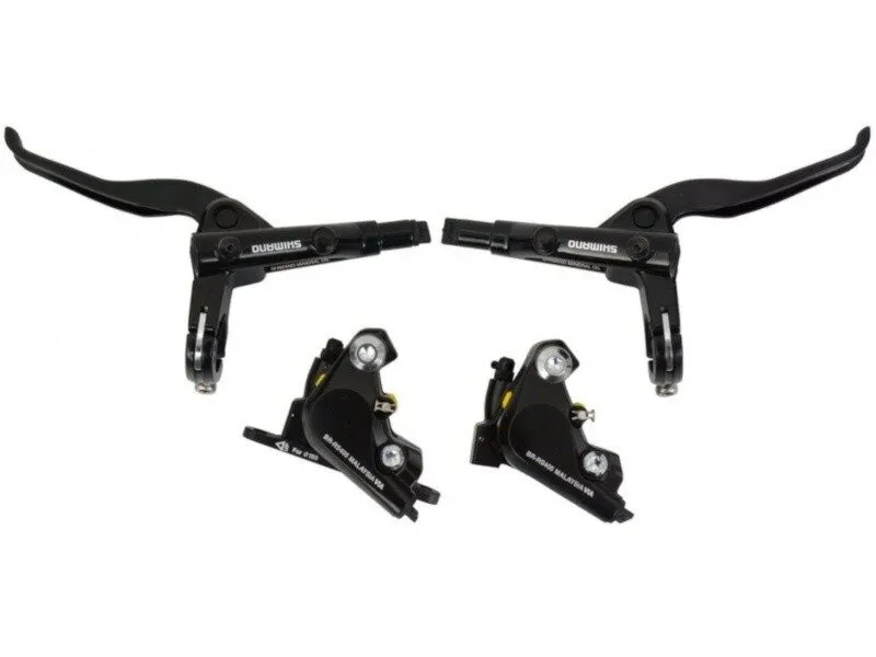 Reducere extra FRANA PE DISC HIDRAULICA SET SHIMANO BL-RS600, STANGA & DREAPTA, PT. GHIDON DE SOSEA DREPT, ETRIER BR-RS405 FATA & SPATE, FURTUN SM-BH59-JK 1000MM/1700MM NEGRU, ULEI 50CC X 2, AMBALAT IND.