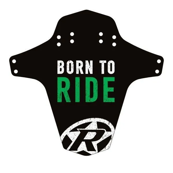 Aparatoare Reverse Born to Ride negru/alb/verde Ofertă