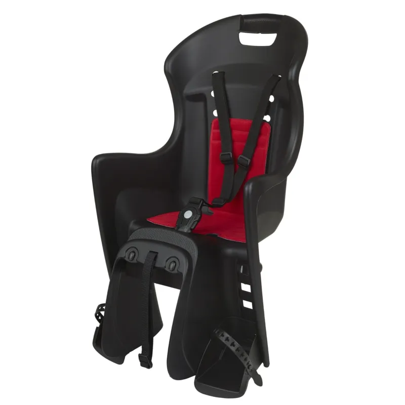 Scaun Copii Spate Dieffe Bikey Cool ELM Negru/Rosu Preferatul clienților