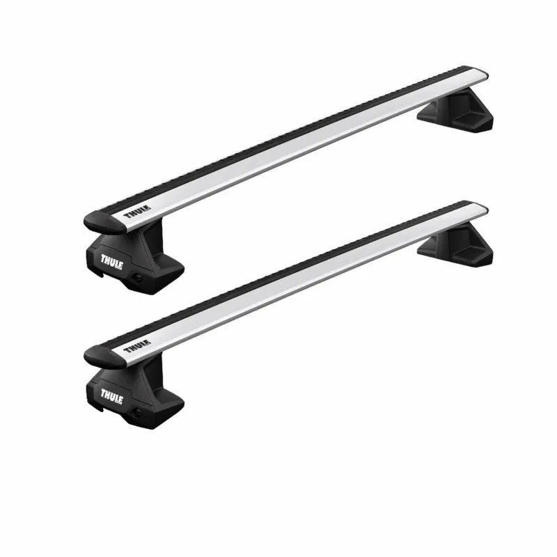 Bare Auto Transversale Thule WingBar Evo pentru ALFA ROMEO Giulia, 4 usi Sedan cu plafon normal (2016-prezent) Lichidare de stoc