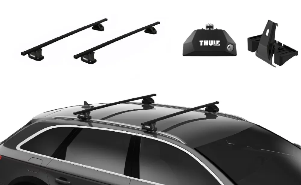 Bare transversale THULE Evo SquareBar Otel pentru FORD Puma (K2), 4 usi VAN cu Bare longitudinale Integrate (2020-prezent) Cumpără acum