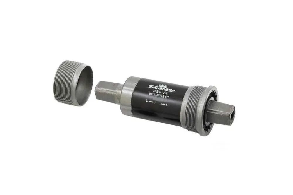 Noutate Monobloc patrat otel 118 mm Sunrace gri negru