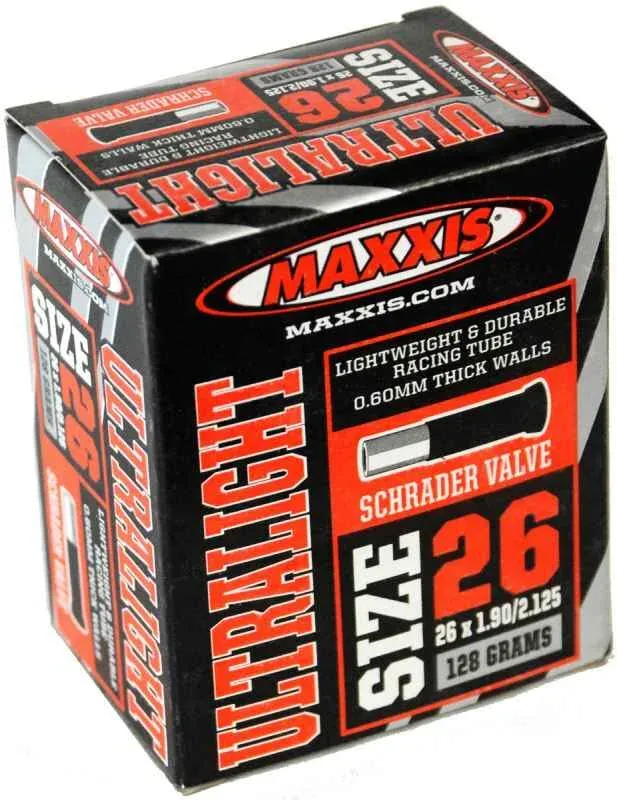 Livrare expres Camera 26X1.90/2.125 SV Maxxis Ultralight 0.6mm Schrader
