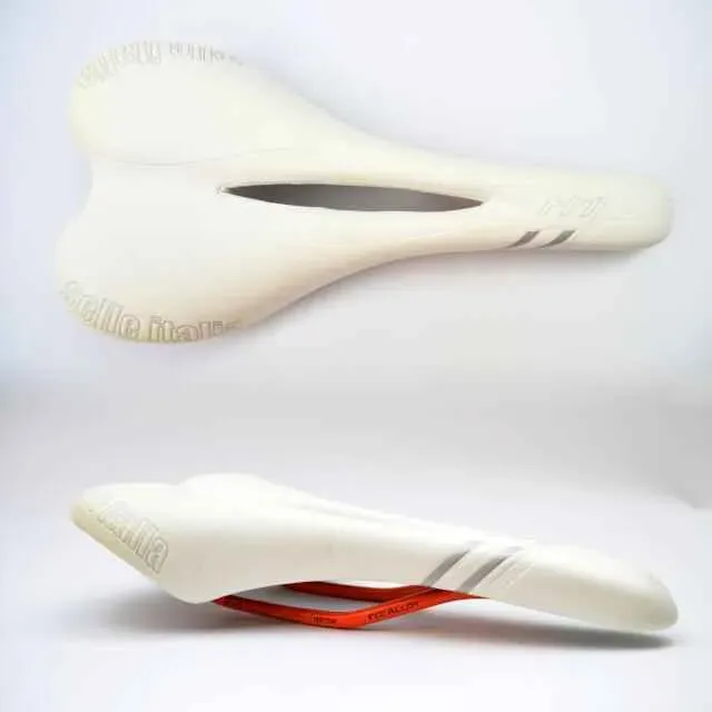Sa Selle Italia X1 Flow Fec Alloy white-orange Bestseller