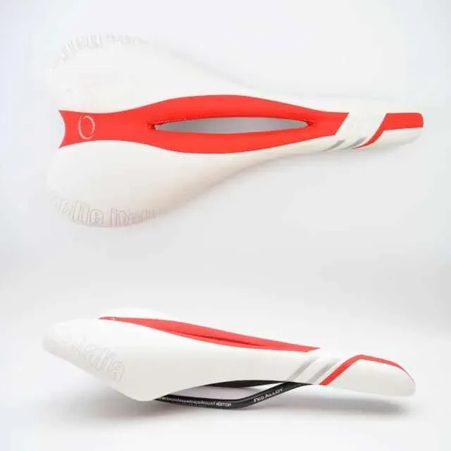 Sa Selle Italia X1 Flow Fec Alloy white-red Doar azi