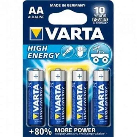 Preț mic Varta baterie alcalina High Energy AA R6
