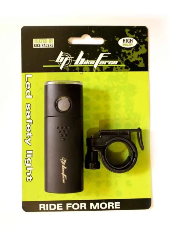 Premium Lampa fata BikeForce Polaris 5 led White 2 functii
