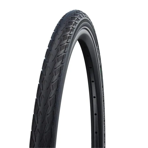SCHWALBE Anvelopă DELTA CRUISER PLUS (28-622) 28x1.10 700x28C Active 50EPI PunctureGuard 590g Reflex Verde Ofertă limitată