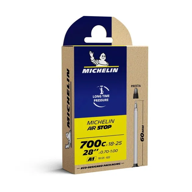 Plată sigură MICHELIN Cameră A1 700x18/25C (18/25-622) FV 60mm