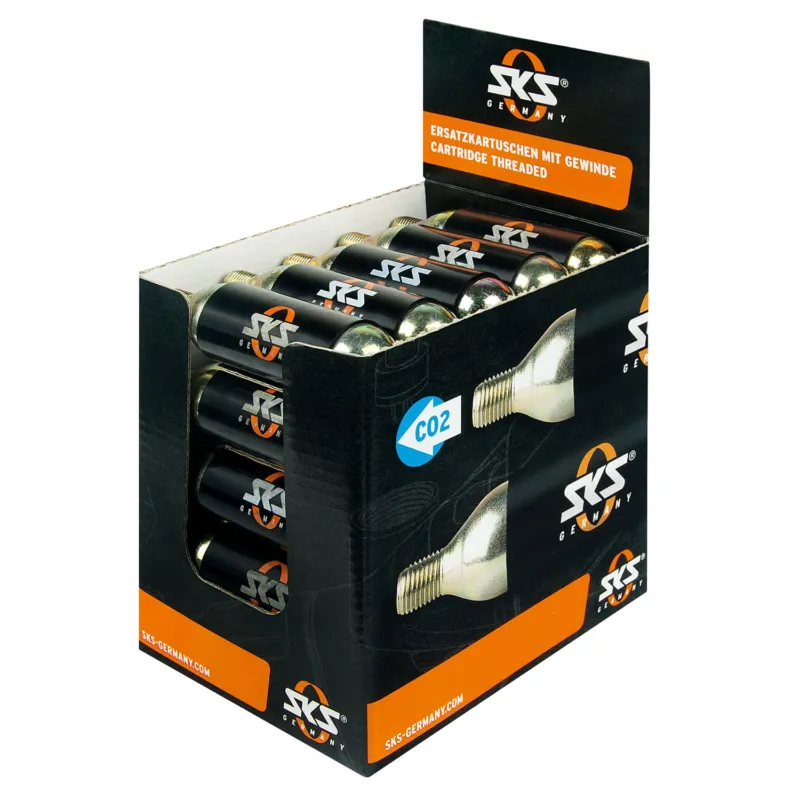 Transport gratuit Set Cartuse CO2 SKS fara Filet (25 buc.) 24g/buc