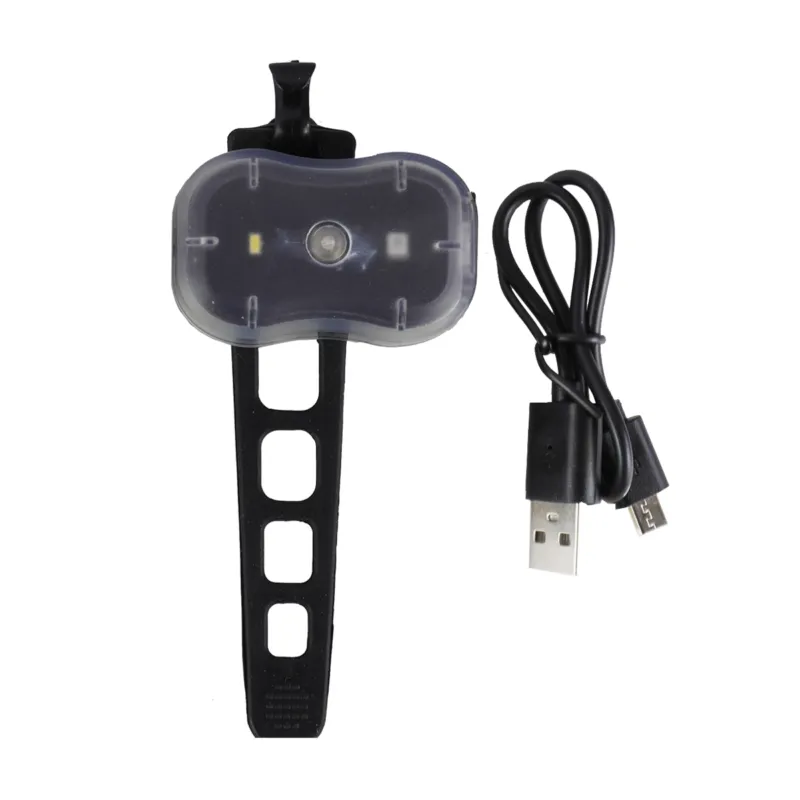Far Semnalizator Bicicleta FalconEye Led - 2 Functii, Negru-Rosu Reducere