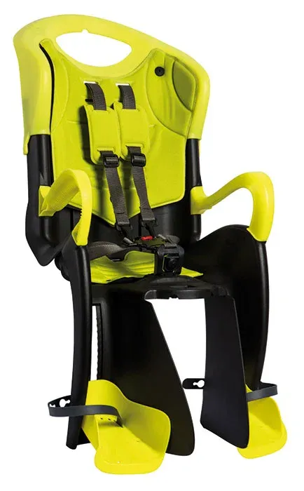 Popular Scaun copil BIKEFUN TIGER RELAX Hi-Viz gri-fluo galben