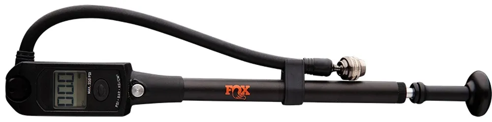 POMPA FOX pentru SUSPENSII cu DISPLAY DIGITAL PRESIUNE INALTA 350 PSI NEGRU Preferatul clienților