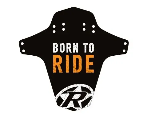 Expediere rapidă Aparatoare Reverse Born to Ride negru/alb/orange