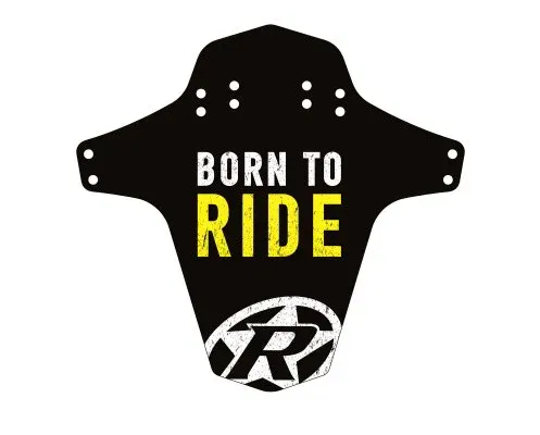 Aparatoare Reverse Born to Ride negru/alb/galben Retur gratuit
