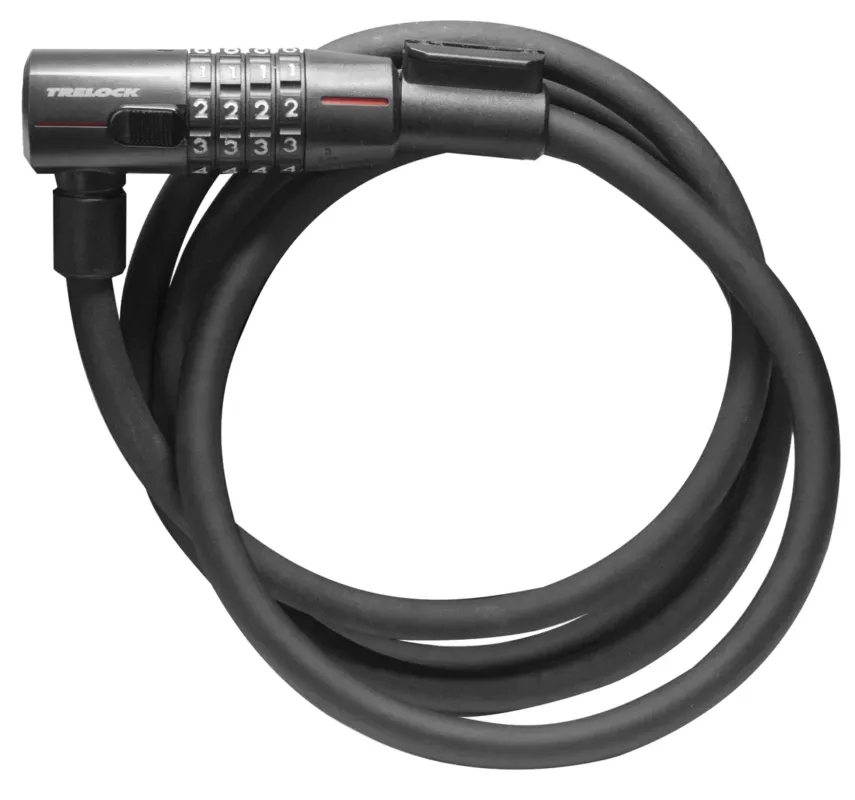 Cel mai vândut Antifurt Bicicleta Trelock Sk 312 Cifru 180 12 - L 180 Cm, Negru