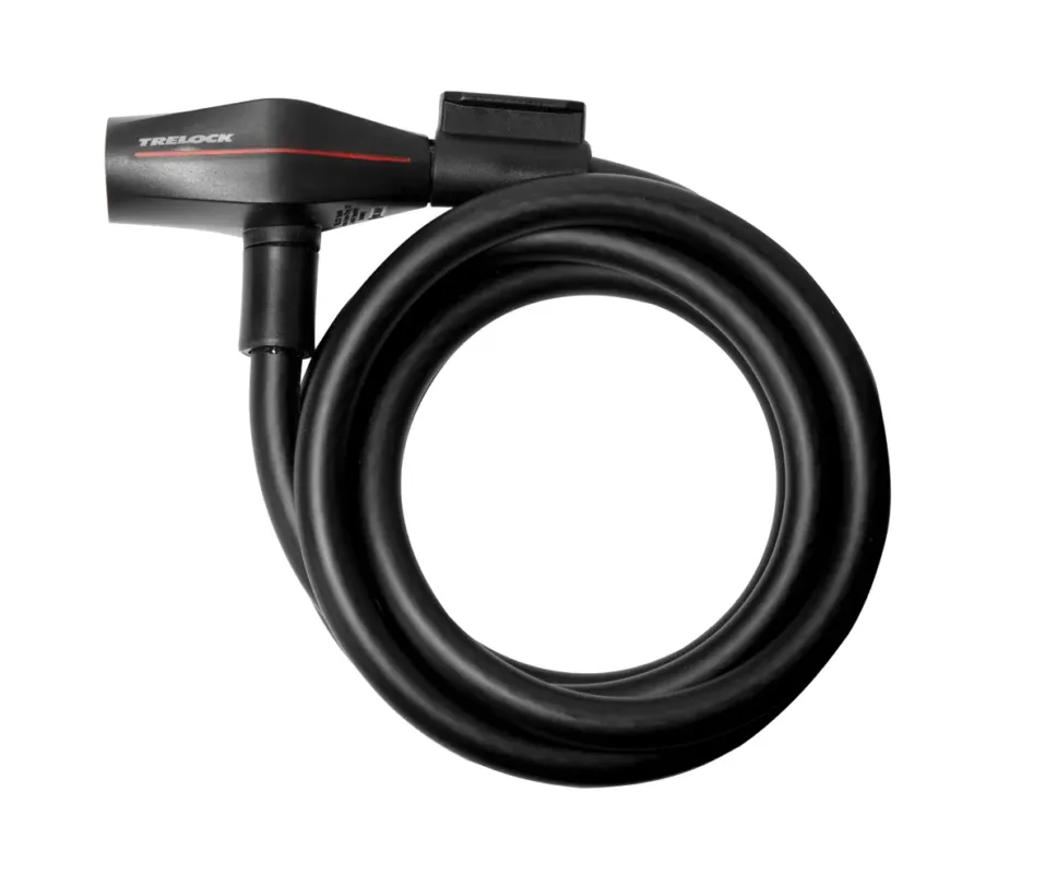 Antifurt Bicicleta Trelock Sk 312 180 12 - L 180 Cm, Negru Plată securizată