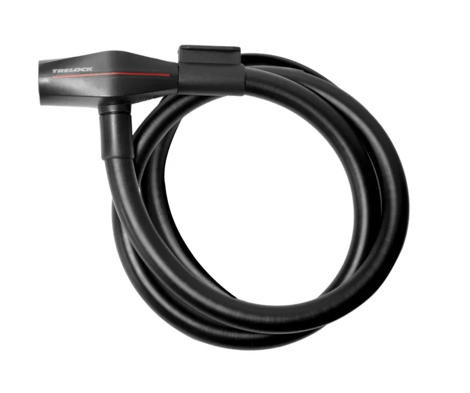 Antifurt Bicicleta Trelock Ks 312 110 12 - L 110 Cm, Negru Promoție