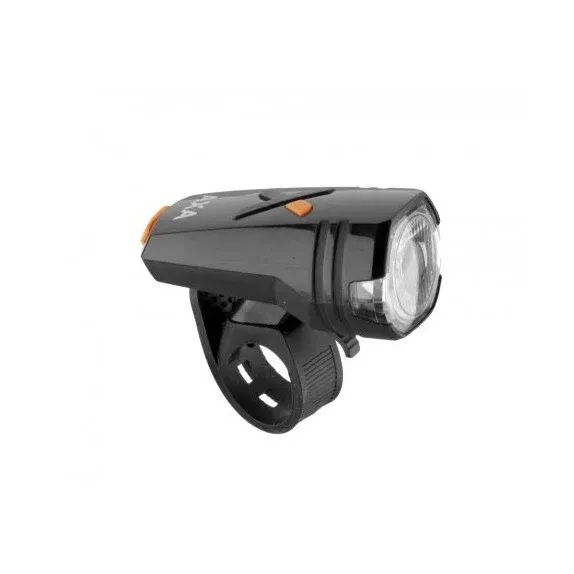 AXA - Lumini bicicleta fata (far fata) Greenline, 30 lux USB, 1 led - negru Reduceri