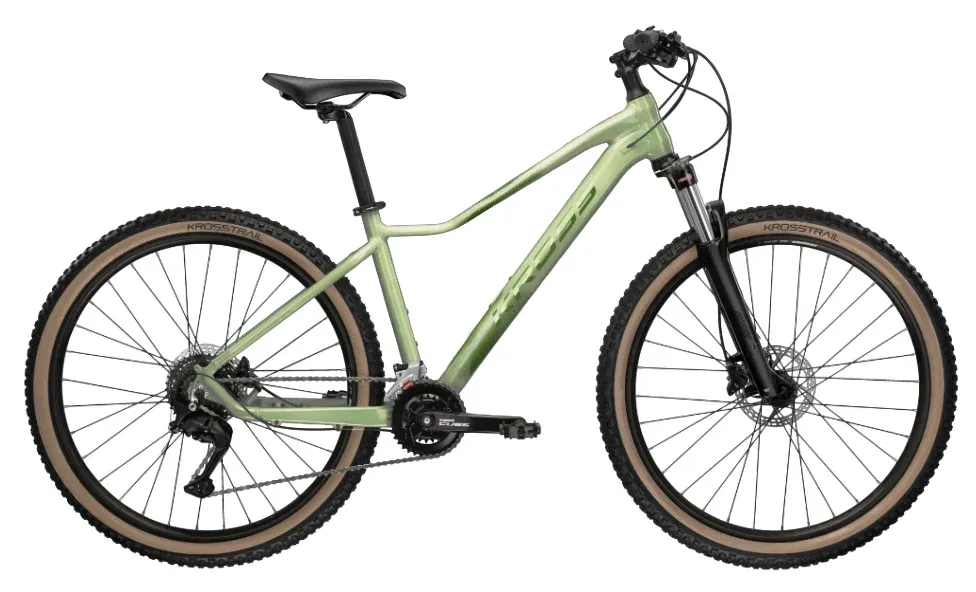 Bicicleta MTB Hardtail Kross LEA X200 27.5 inch verde Shimano Altus Cump?r? acum