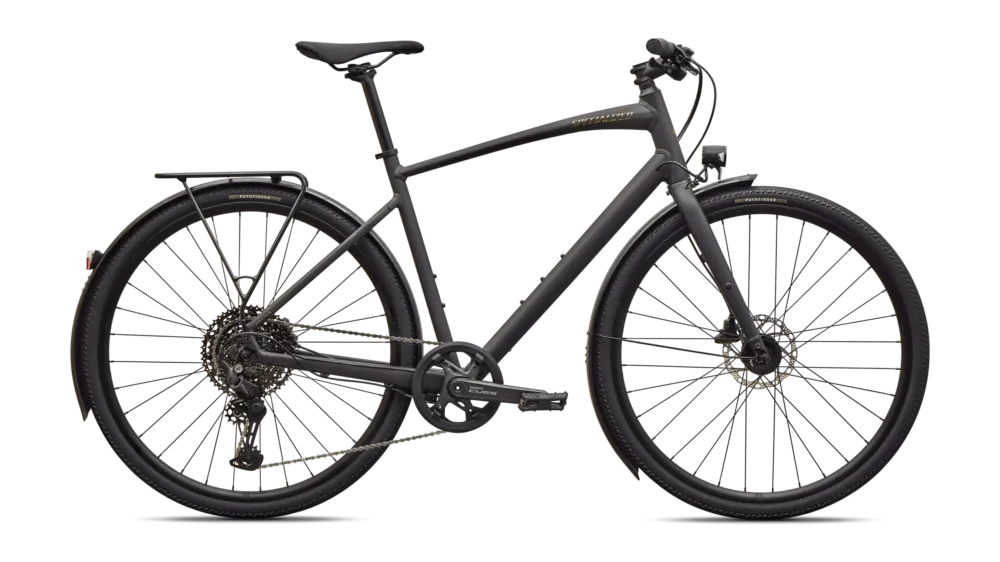 Cump?r?turi sigure Bicicleta Trekking SPECIALIZED Sirrus X 3.0 Eq - Satin Metallic Obsidian S