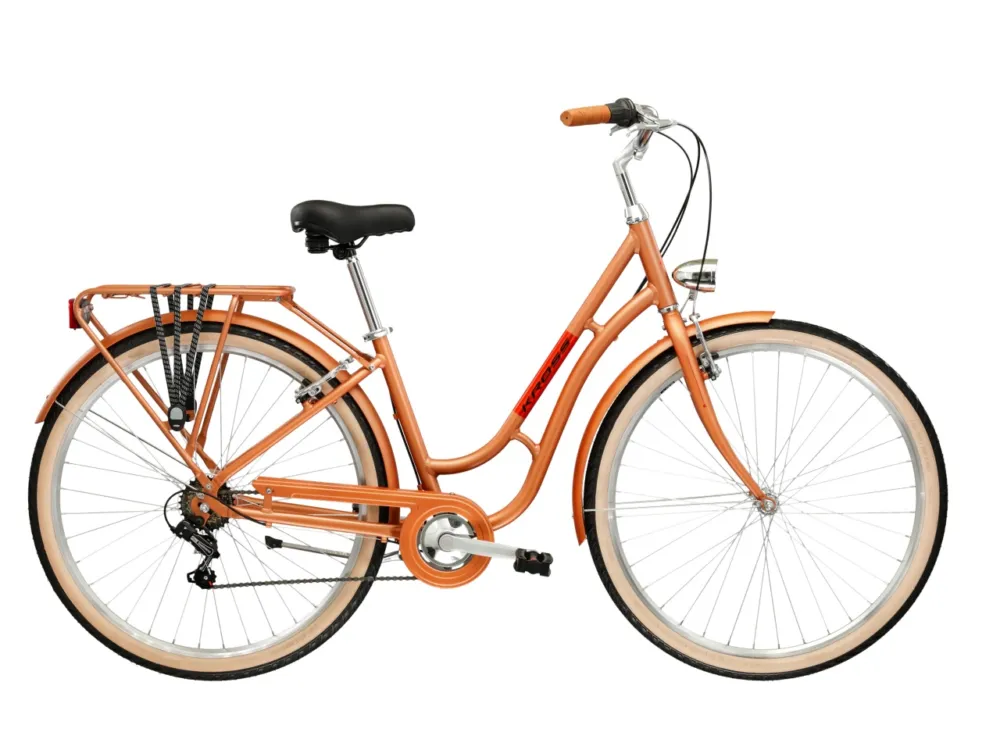BICICLETA DE ORAS KROSS SENTIO CLASIC BROWN Expediere rapid?