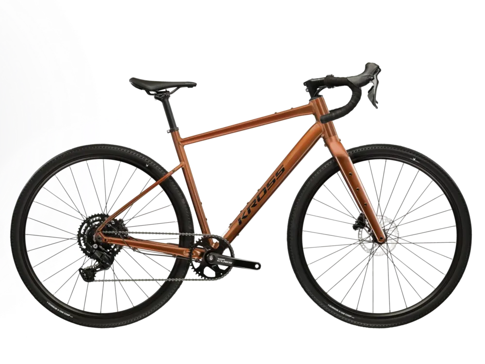Bicicleta Gravel Kross Esker 2.0 28 inch maro microSHIFT Lichidare de stoc
