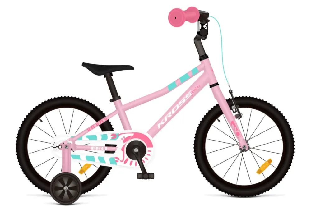 Bicicleta Copii Kross Mini 4.0 16 inch roz Pre? redus