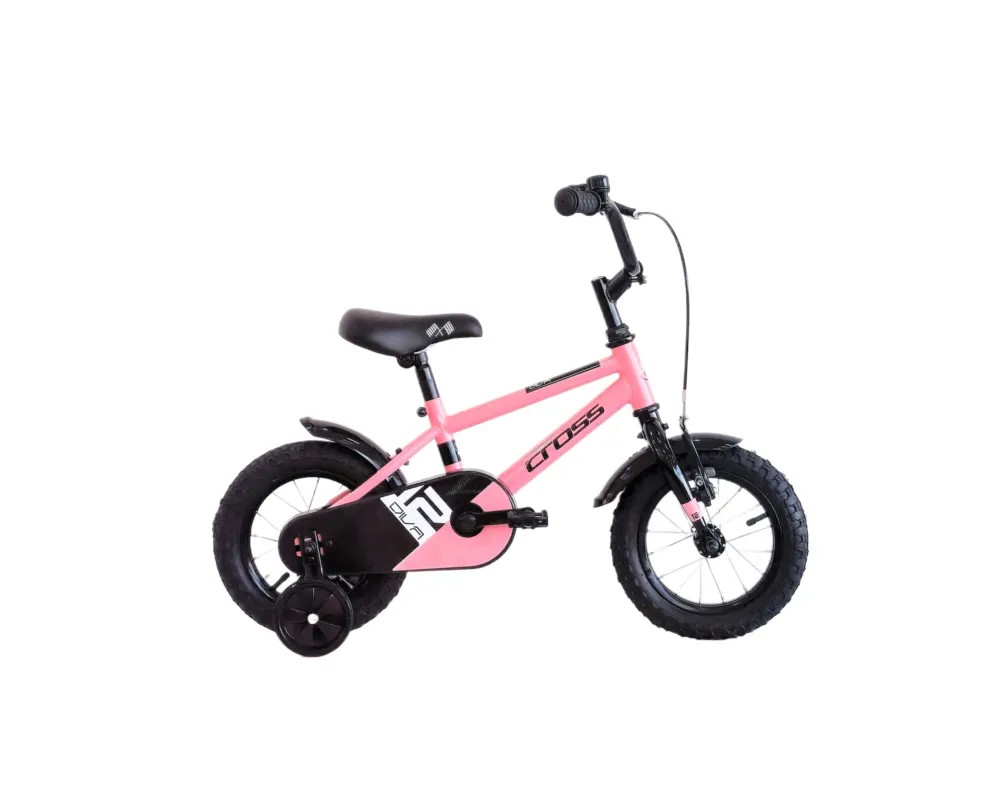 Bicicleta copii mtb CROSS Diva 12 - Light Pink | 1-3 ani Livrare gratuit?