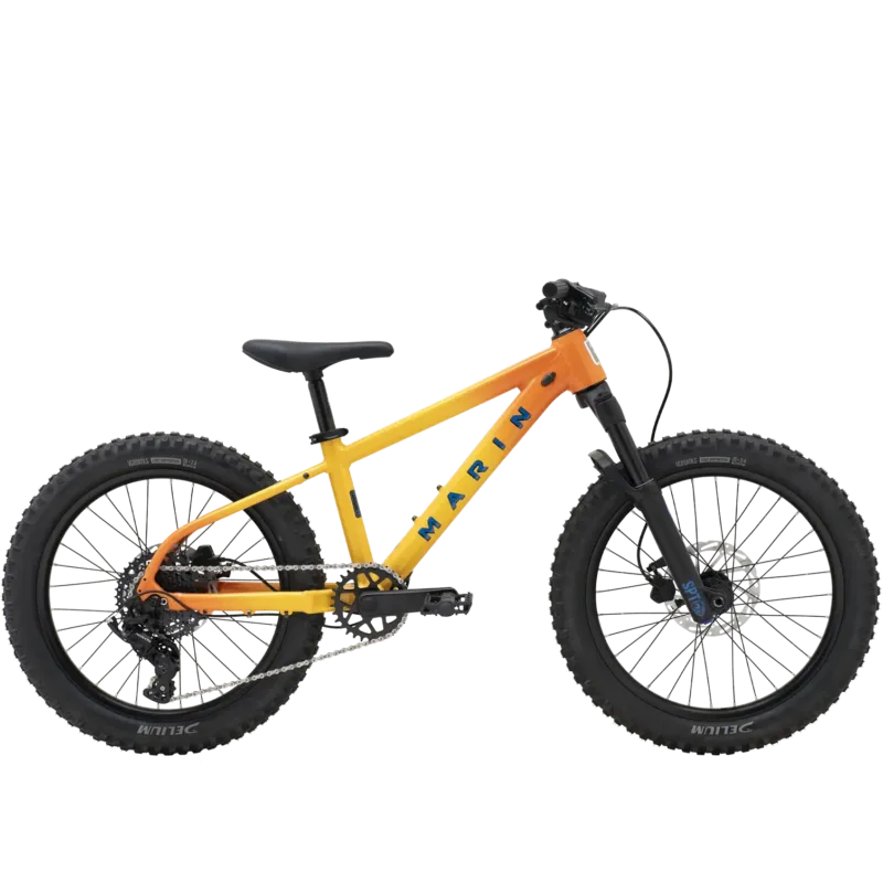 Biciclet? copii MTB Marin Bike SAN QUENTIN JR 20" - galben portocaliu Cel mai vandut