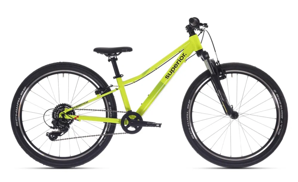 Bicicleta Superior RACER 24 24 Matte Radioactive Yellow Transport gratuit