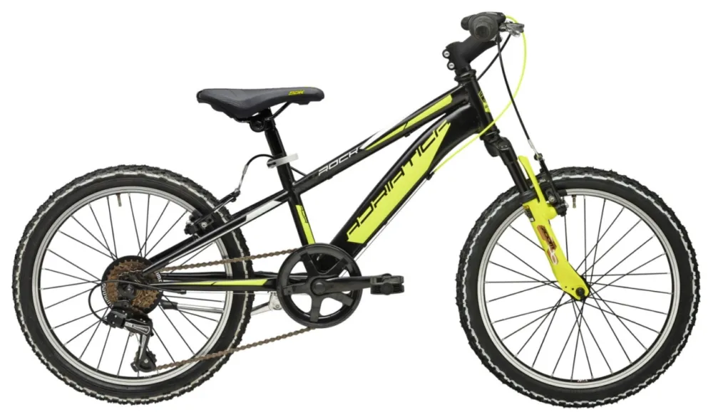 Popular Bicicleta Adriatica Rock 20 6V Negru/Galben