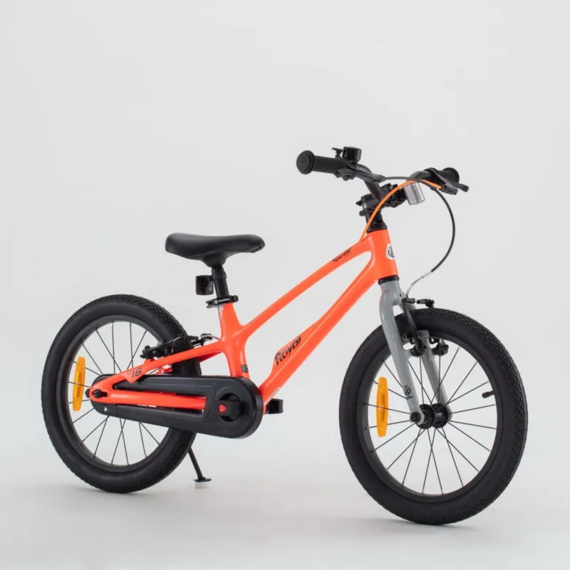 Bicicleta Royal Baby EZ Space Shark 16 Orange Comand? acum