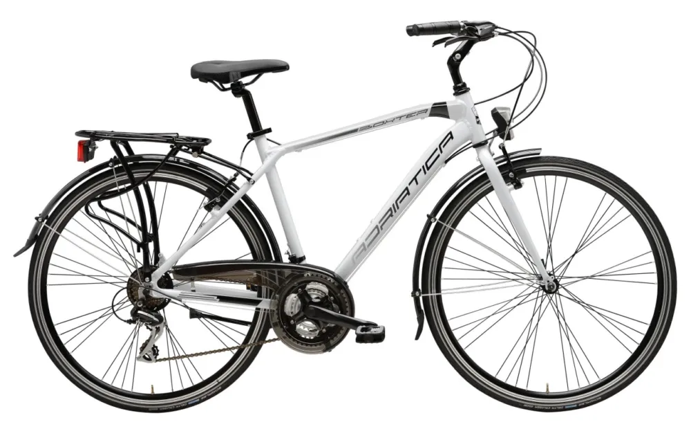 Bicicleta Adriatica Boxter HP Man 28 Alba 50cm Expediere rapid?