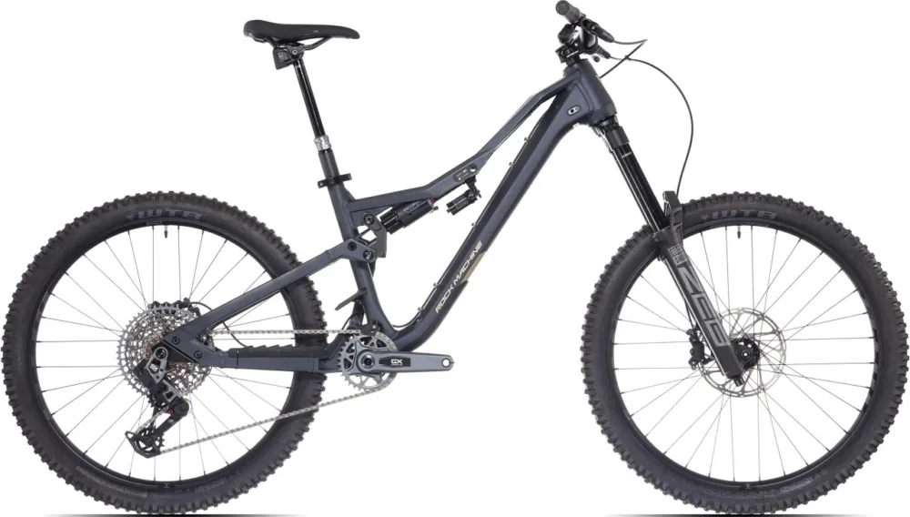 Pre? promo?ional Bicicleta Rock Machine Whizz FS III 90 AXS 27.5Matte Deep Ocean Blue 16.0 - (M)