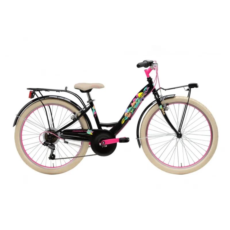 Bicicleta Adriatica CTB 24 Donna 2021 6V Neagra Preferatul clien?ilor